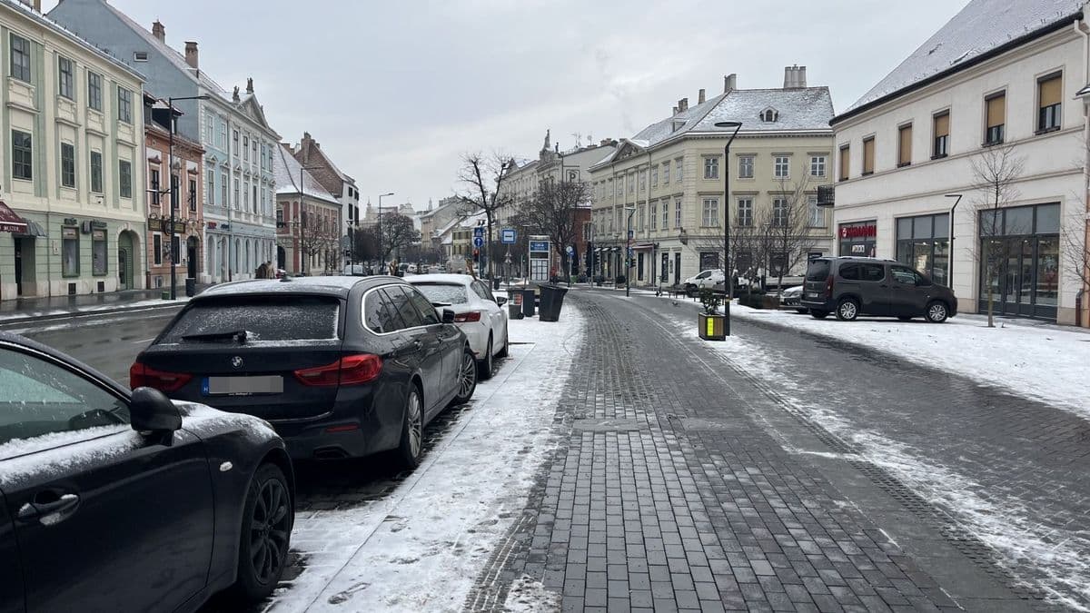 Sopronba is megérkezett az ónos eső, mindenki vigyázzon az utakon - Képek, videó - Cikkünk frissül