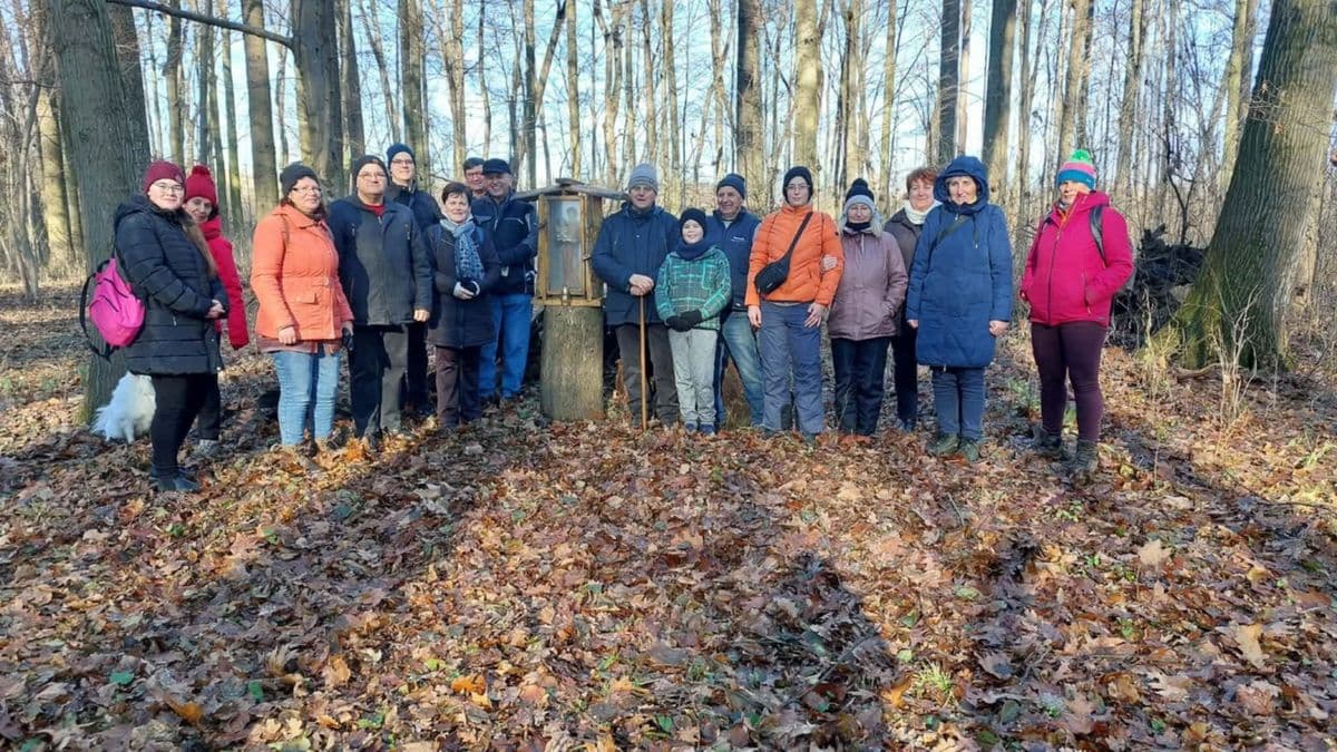 Évzáró sétát tettek a sziliak a Szent Antal-fa volt a cél