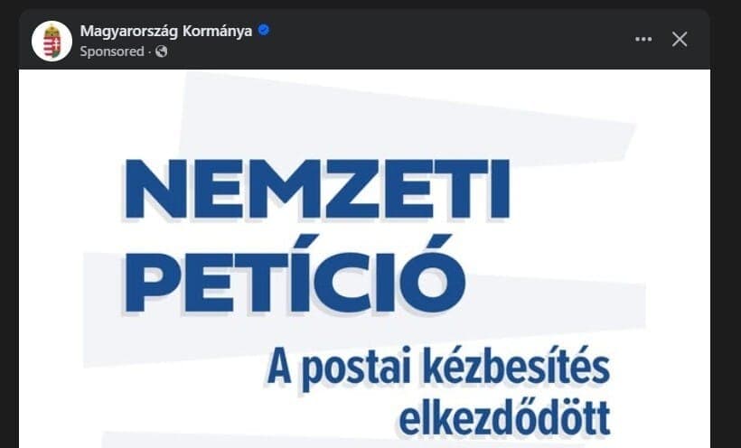Magyar Kormány Facebook Hirdetések Tiltás Ellenére 2025