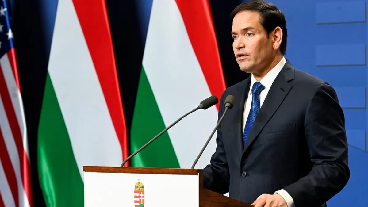 Magyar-Amerikai Kapcsolatok 2026: Marco Rubio Dicséri Magyar Befektetésvédelmet