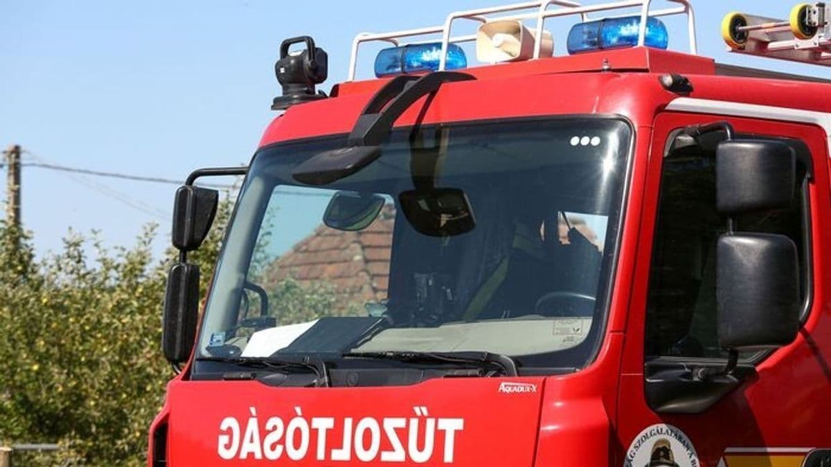 Izzott a korom egy zalai családi ház kéményében