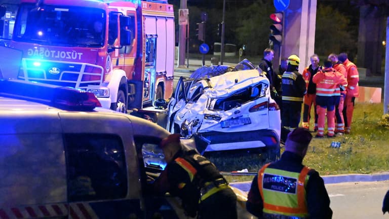 Megrázó fotók a helyszínről az Árpád hídnál történt halálos tömegbalesetről