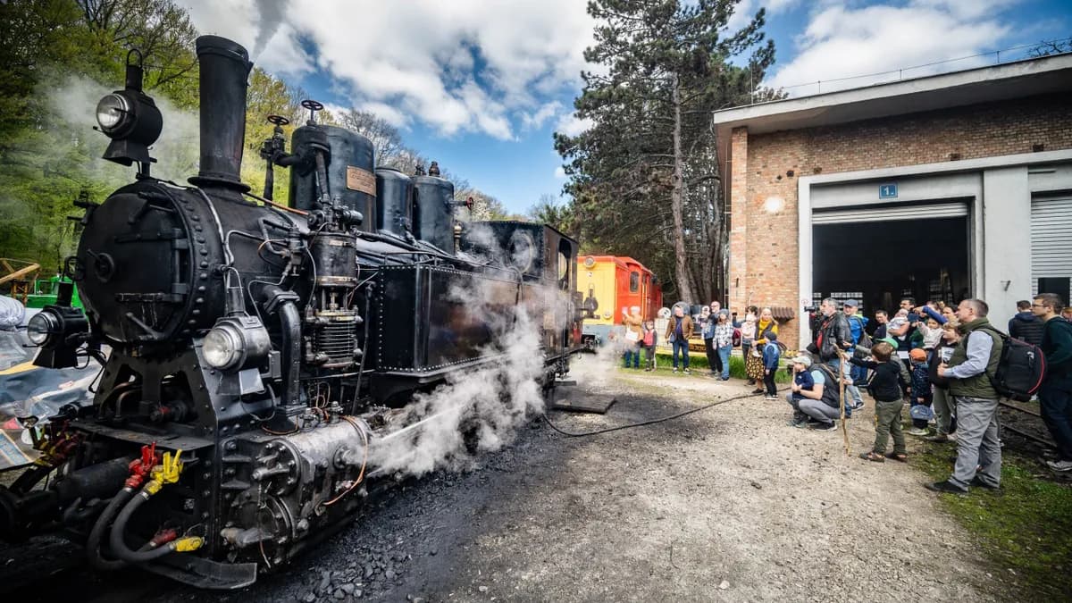 Ilyen még nem volt: új jármű debütál a Gyermekvasúton