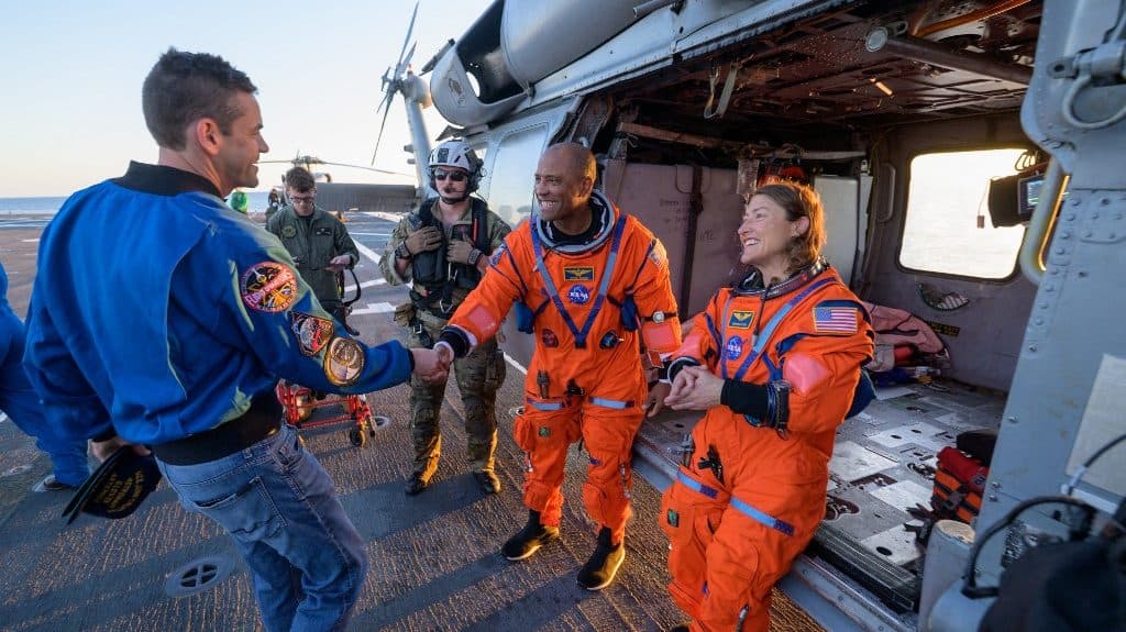 Az Orion sikeresen visszatért a Földre