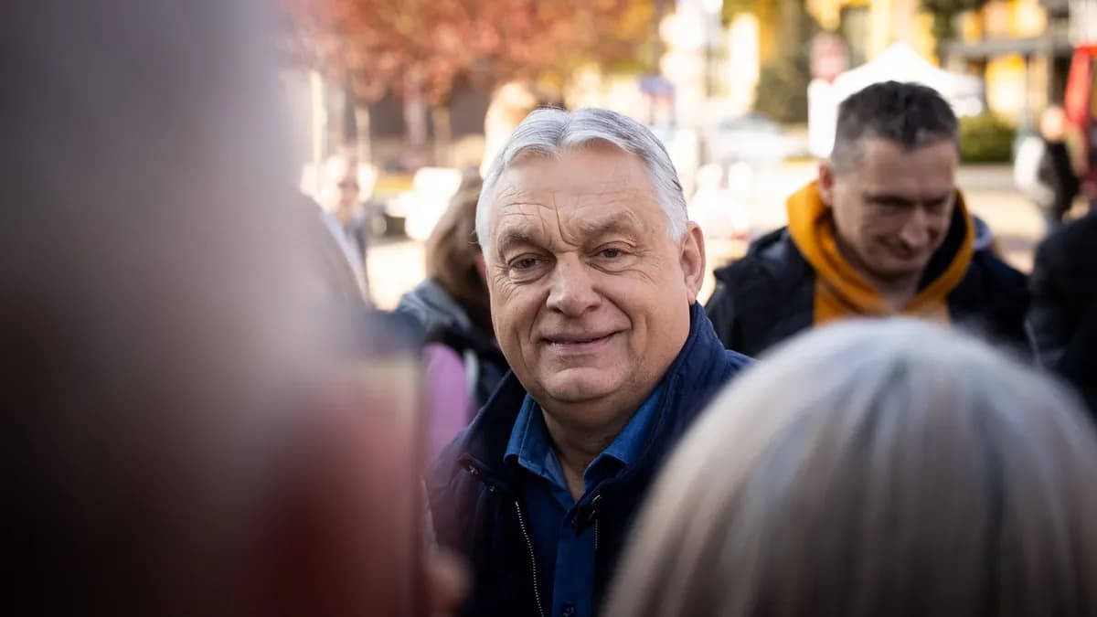 Egymillió kézfogás: képeken Orbán Viktor délelőttje