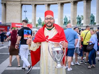 Ilyen volt a BL-döntő napja Budapesten – Képgaléria