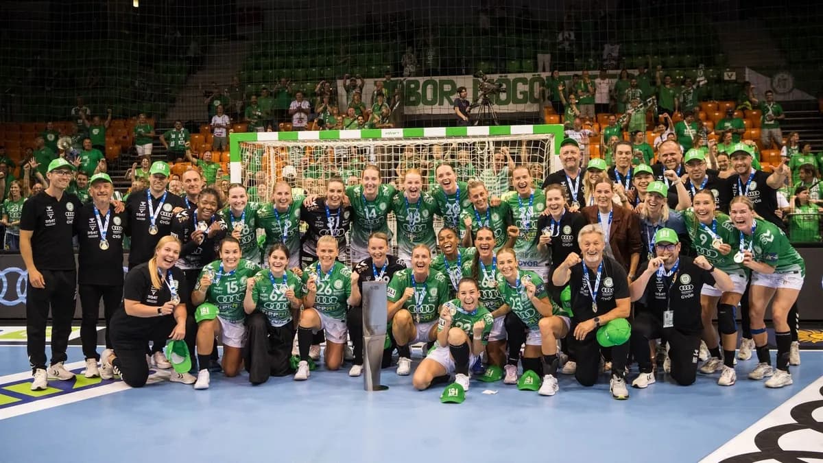 Megsemmisítő csapással ünnepelt a bajnok Győri ETO — videó