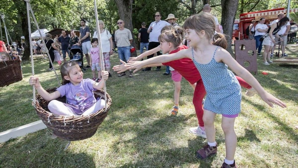 Jókedv és kacagás, a legkisebbekről szólt ez a  nap a parkban (galéria)