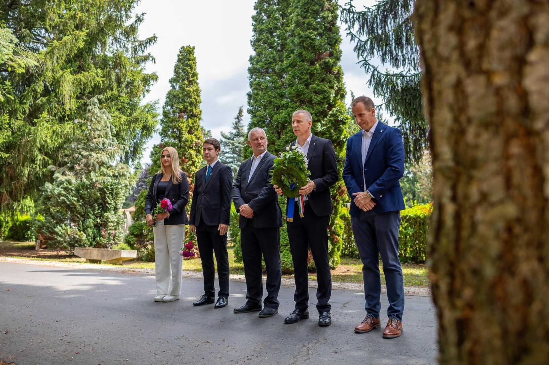 Wagner Andrásra emlékeztek Szombathelyen halálának 19. évfordulóján