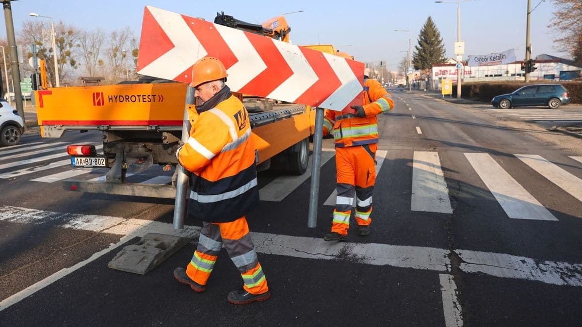 Sorra újulnak meg a baranyai város útjai – teljes lezárásra is készülni kell!