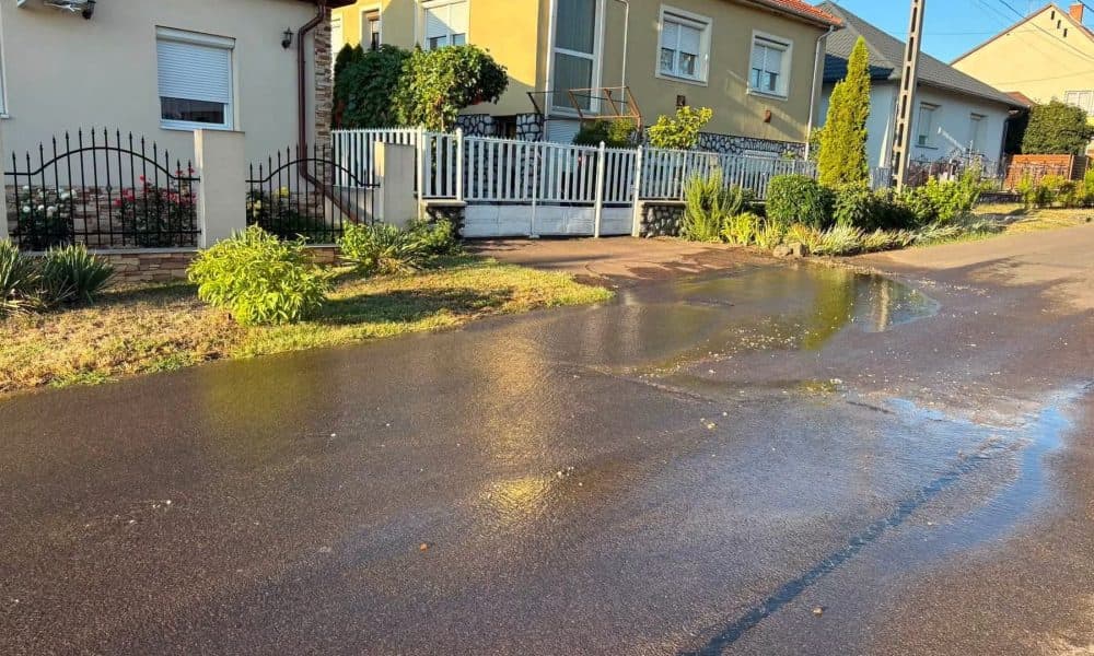 Vízhiány Egerben: Csőtörés Lajosvárosban okoz fennakadásokat