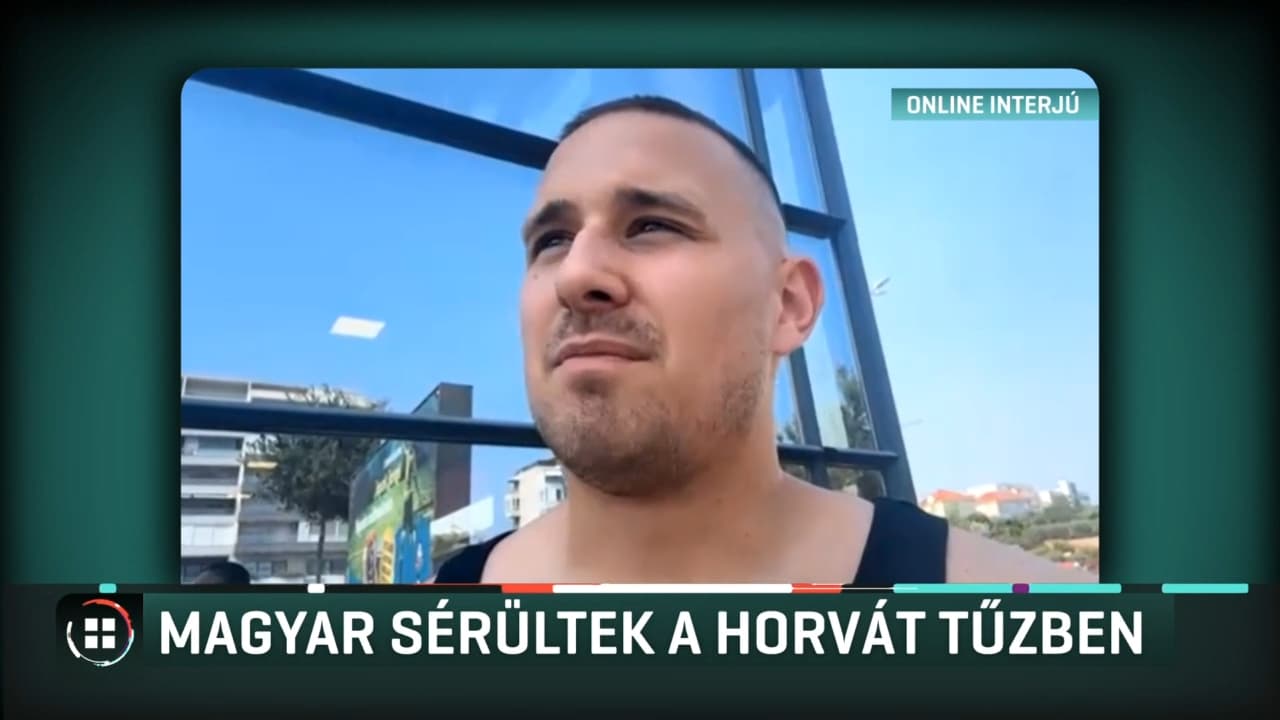 Négy magyar is megsérült a horvát erdőtűzben
