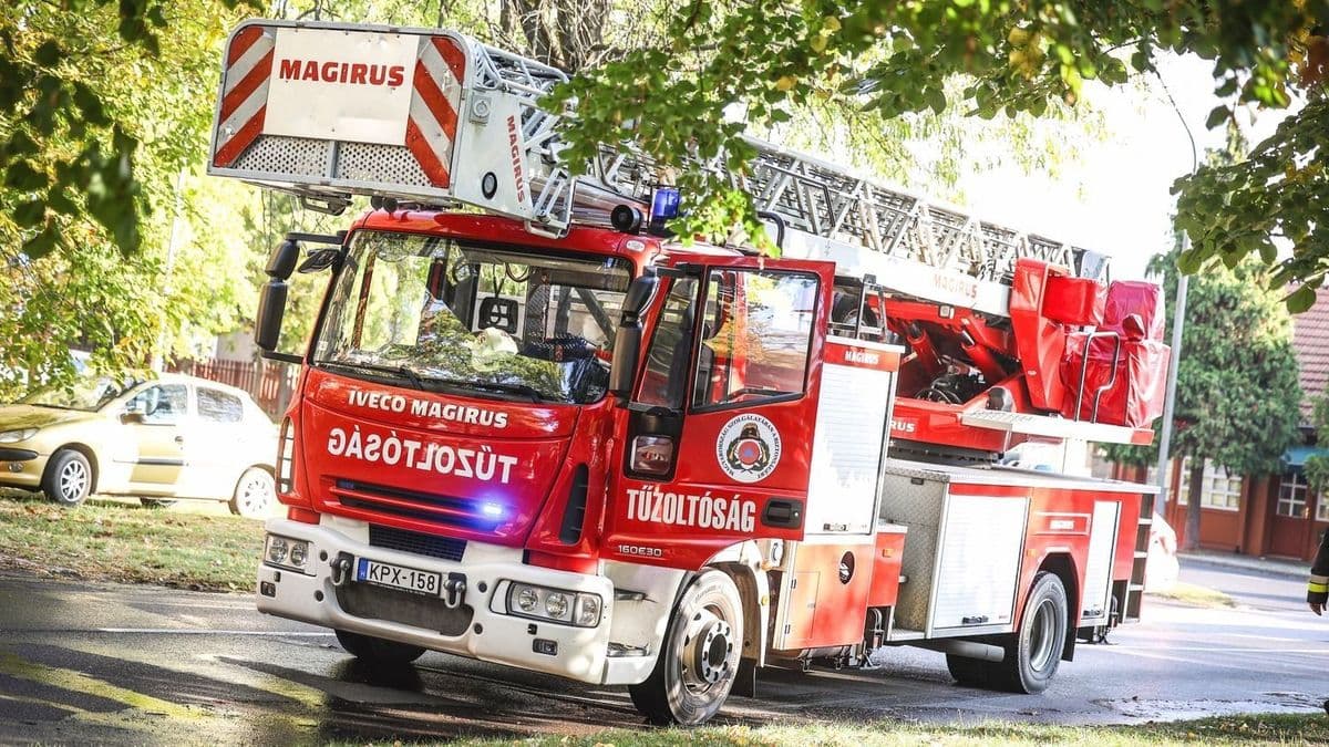 Veszélyes mennyiségű szén-monoxid keletkezett egy szolnoki családi házban