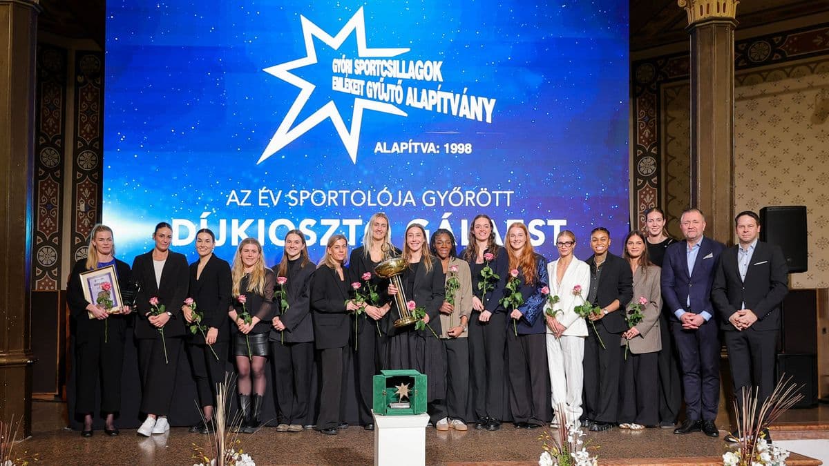 Sportcsillagok gálaestje Győrött - XXL-galéria, videó