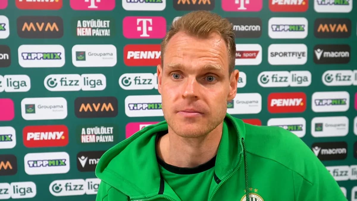 Dibusz Dénes: Egy ilyen félidőn elmehet a bajnokság