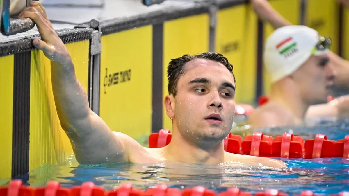Úszás: Milák Kristóf hat számban indul az ob-n