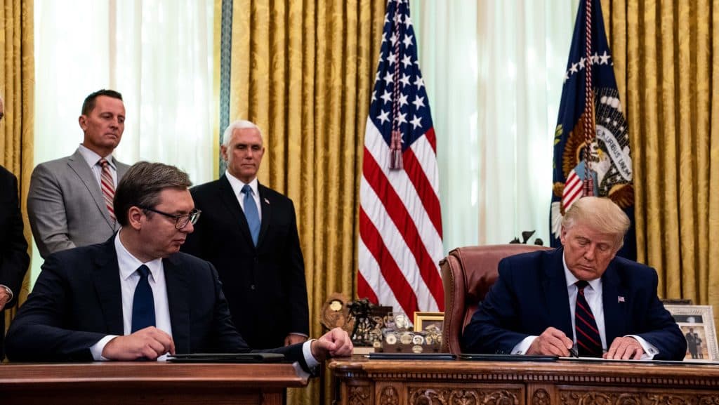 Trump Belgrádba látogat? Vučić új perspektívája