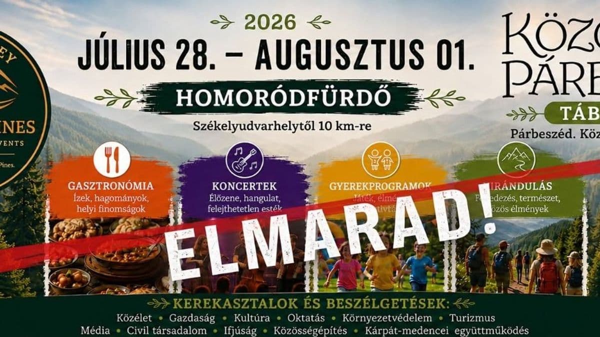 Idén elmarad a tiszás Tusványos