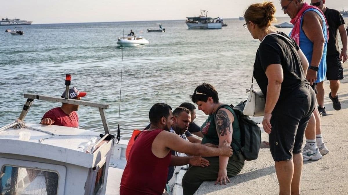 Erdőtűz miatt evakuálják a turistákat Halkidikín